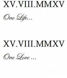 witam, chcemy z mężem zrobić... pomysł na wzór