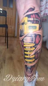 Witam chciałbym pokazać wam moje... Moje pierwsze Tatoo ;) i nie ostatnie napewno :)