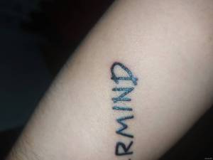 Mam wątpliwości (przeorana dziara?) 