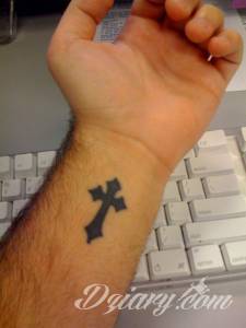 Witam, jaka może być mnie... Tatuaż Krzyż