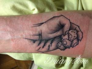 Uczulenie na nowym tatuażu