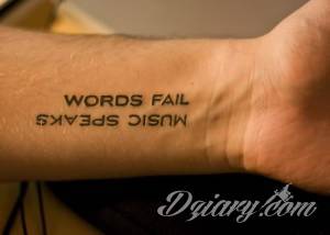 Witam, Mam pytanie do Was... drugi napis na przedramieniu