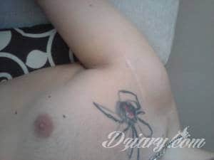 Witam, posiadam tatuaż pająka na... potrzebny pomysł