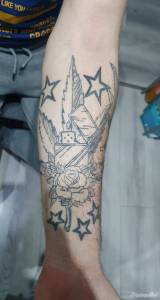 Witam, przygodę z tatuowaniem zaczęłam... Proszę o ocenę