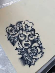 Witam, przygodę z tatuowaniem zaczęłam... Witam poproszę o ocenę pracy :)