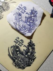 Witam, przygodę z tatuowaniem zaczęłam... Witam poproszę o ocenę pracy :)