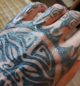 Wypukly tatuaz proszę o pomoc