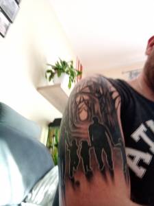 Dzień po wykonaniu tatuażu 