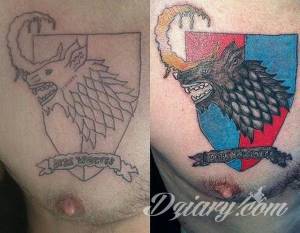 Najgorsze tatuaże z "Gry o Tron"