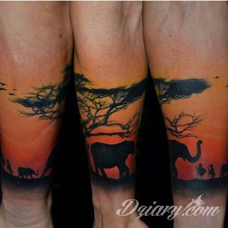 Tatuaże z klimatem Afryki - nie tylko dla miłośników Czarnego Lądu. Intrygują symboliką, zwracają uwagę niebanalną kolorystyką i doskonale oddają charakter nie tylko plemiennej przynależności społecznej.