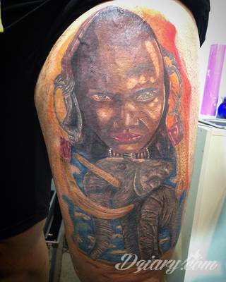 Tatuaże z klimatem Afryki - nie tylko dla miłośników Czarnego Lądu. Intrygują symboliką, zwracają uwagę niebanalną kolorystyką i doskonale oddają charakter nie tylko plemiennej przynależności społecznej.