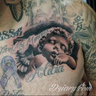 Anioły niczym z baśni, ale również te upadłe, niepokojąco groźne - takie tatuaże rozbudzają wyobraźnię! Anielskie wzory to różnorodność form, ale niezmienne podkreślanie starannej kreski. Doskonale sprawdzają się na męskim ciele, gdzie tworzą ciekawy kontrast.