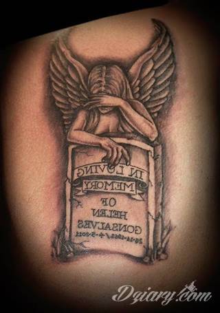 Anioły niczym z baśni, ale również te upadłe, niepokojąco groźne - takie tatuaże rozbudzają wyobraźnię! Anielskie wzory to różnorodność form, ale niezmienne podkreślanie starannej kreski. Doskonale sprawdzają się na męskim ciele, gdzie tworzą ciekawy kontrast.