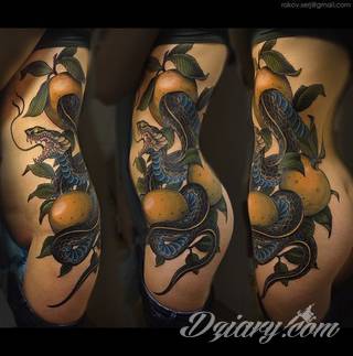 Tatuaże biblijne podkreślające głęboką wiarę - ale nie tylko. Formaty graficzne i słowne; nawiązujące do Pisma Św. rysunki komponują się z estetyką cytatów z Biblii. Uwagę zwraca różnorodność formatów zastosowania.