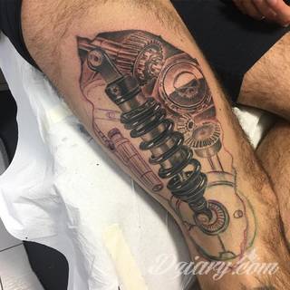 Tatuaże biomechaniczne tworzące swoisty przekrój człowieka. Rozbudzają wyobraźnię pokazując, że pod skórą kryją się nie tylko narządy, ale części mechaniczne. Tatuaże w takiej formie nawiązują trójwymiarem do wizji humanoida - ludzkiego robota. 