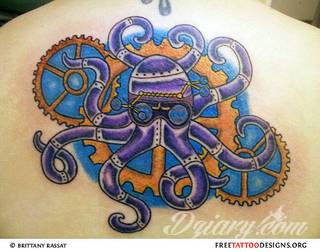 Tatuaże biomechaniczne tworzące swoisty przekrój człowieka. Rozbudzają wyobraźnię pokazując, że pod skórą kryją się nie tylko narządy, ale części mechaniczne. Tatuaże w takiej formie nawiązują trójwymiarem do wizji humanoida - ludzkiego robota. 