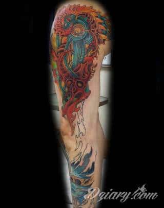 Tatuaże biomechaniczne tworzące swoisty przekrój człowieka. Rozbudzają wyobraźnię pokazując, że pod skórą kryją się nie tylko narządy, ale części mechaniczne. Tatuaże w takiej formie nawiązują trójwymiarem do wizji humanoida - ludzkiego robota. 