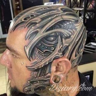 Tatuaże biomechaniczne tworzące swoisty przekrój człowieka. Rozbudzają wyobraźnię pokazując, że pod skórą kryją się nie tylko narządy, ale części mechaniczne. Tatuaże w takiej formie nawiązują trójwymiarem do wizji humanoida - ludzkiego robota. 