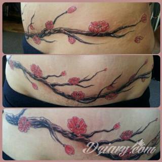 Tatuaże w formie blizny to nie tylko bezpośrednie ich odwzorowanie. Wyobraźnia idzie dalej - tworzy z blizny tatuaże niczym rozsuwane zamki do ludzkiego wnętrza. Propozycja dla tych, którzy szukają we wzorach niebanalności. 