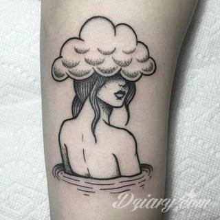 Tatuaże w formie chmur; od wariantów geograficznych po nawiązania do motywów religijnych. Motywy o wyjątkowej uniwersalności, które mają wartość zarówno humorystyczną, jak i mogą być tatuażem przepełnionym nostalgią i tajemnicą. 