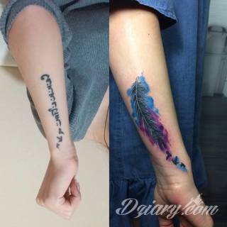 Tatuaże zakrywające; zasłaniające niedoskonałości skóry - znamiona, blizny czy wcześniejsze grafiki. Cover-up to mini-dzieła sztuki, które doskonale dopasowują się do konkretnych warunków na ciele tworząc zwartą, ciekawą całość.