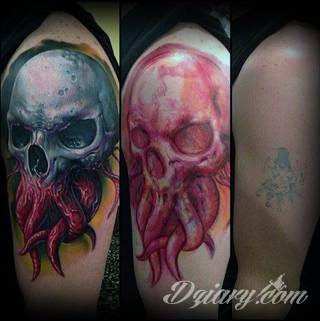 Tatuaże zakrywające; zasłaniające niedoskonałości skóry - znamiona, blizny czy wcześniejsze grafiki. Cover-up to mini-dzieła sztuki, które doskonale dopasowują się do konkretnych warunków na ciele tworząc zwartą, ciekawą całość.