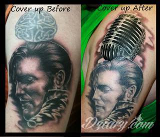 Tatuaże zakrywające; zasłaniające niedoskonałości skóry - znamiona, blizny czy wcześniejsze grafiki. Cover-up to mini-dzieła sztuki, które doskonale dopasowują się do konkretnych warunków na ciele tworząc zwartą, ciekawą całość.