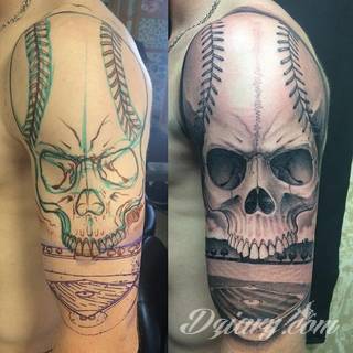 Death is not the end! Tatuaże z czaszkami pokazują dystans do tego, co nieuniknione. Czaszka na skórze ma niejedno oblicze: od wzbudzającego strach po lekko kpiące z otaczającej nas rzeczywistości.