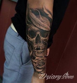 Death is not the end! Tatuaże z czaszkami pokazują dystans do tego, co nieuniknione. Czaszka na skórze ma niejedno oblicze: od wzbudzającego strach po lekko kpiące z otaczającej nas rzeczywistości.