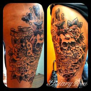 Death is not the end! Tatuaże z czaszkami pokazują dystans do tego, co nieuniknione. Czaszka na skórze ma niejedno oblicze: od wzbudzającego strach po lekko kpiące z otaczającej nas rzeczywistości.