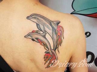 Tatuaże delfin
