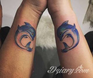 Tatuaże delfin