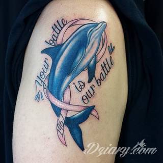 Tatuaże delfin