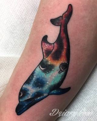 Tatuaże delfin
