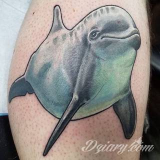 Tatuaże delfin