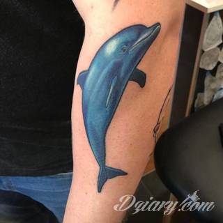 Tatuaże delfin