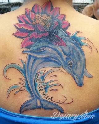Tatuaże delfin