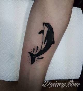 Tatuaże delfin