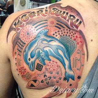 Tatuaże delfin
