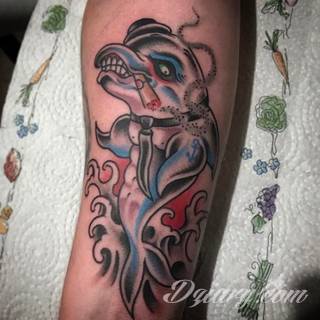 Tatuaże delfin