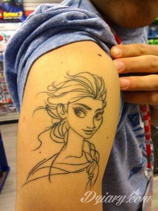 Tatuaże disney