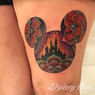Tatuaże disney