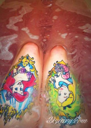 Tatuaże disney