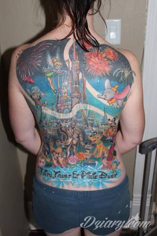 Tatuaże disney