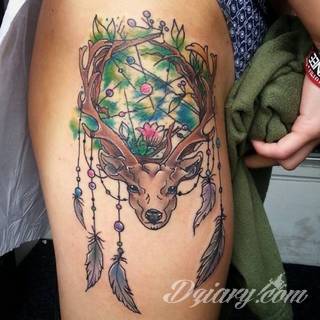 Tatuaże dla kobiet - damskie tatuaże. Delikatne i subtelne, ale też zadziorne, podkreślające charakter. Kobiece tatuaże ze smakiem i o niebanalnej formie graficznej pozwalające na ekspozycję w dowolnym miejscu ciała. 