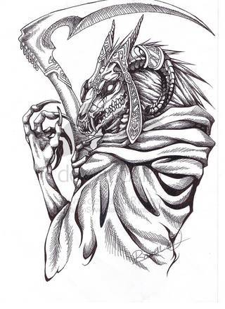 Tatuaże egipskie nawiązują do faraonów, piramid, wizerunku Sfinksa i starożytnych masek oraz symboli. Przekazują ukrytą we wzorze wiadomość tylko dla wtajemniczonych tworząc prawdziwy egipski sekret na skórze. 