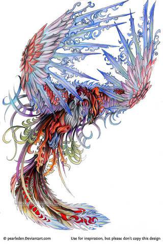 Nieśmiertelność, odrodzenie, powstanie z popiołów - taka symbolika tatuaży z Feniksem w niebanalny sposób ozdobi skórę osób o ogromnej wytrwałości. Tatuaże mogą być zarówno proste jak i skomplikowane; na tych drugich Feniks przyjmuje szczególnie ciekawe formy.