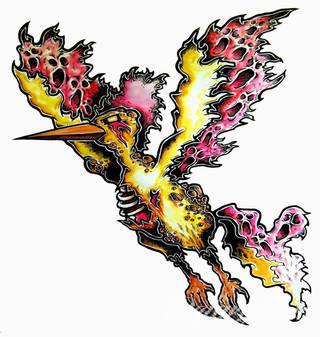 Nieśmiertelność, odrodzenie, powstanie z popiołów - taka symbolika tatuaży z Feniksem w niebanalny sposób ozdobi skórę osób o ogromnej wytrwałości. Tatuaże mogą być zarówno proste jak i skomplikowane; na tych drugich Feniks przyjmuje szczególnie ciekawe formy.