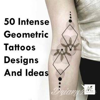 Tatuaże geometryczne niepokojąco kuszące wzrok. Łączą prostą formę opartą na kilku kształtach jak i duże formaty o spójnej kompozycji graficznej stworzonej z niewielkich symboli.  