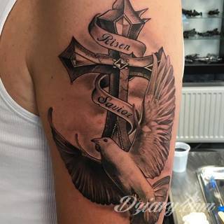 Tatuaże gołębie